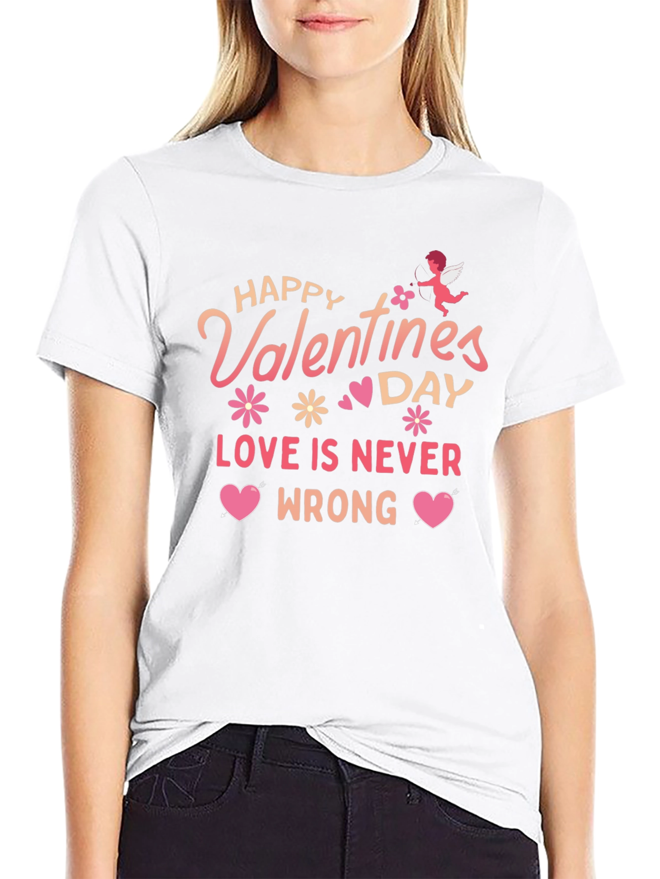 Valentines Day T-shirt: Love Is Never Wrong
