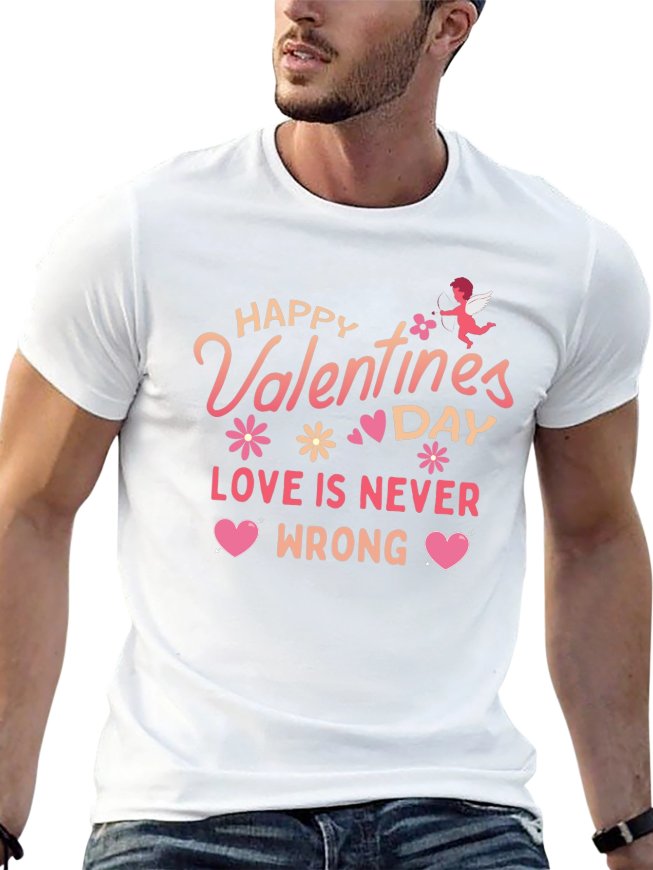 Valentines Day T-shirt: Love Is Never Wrong