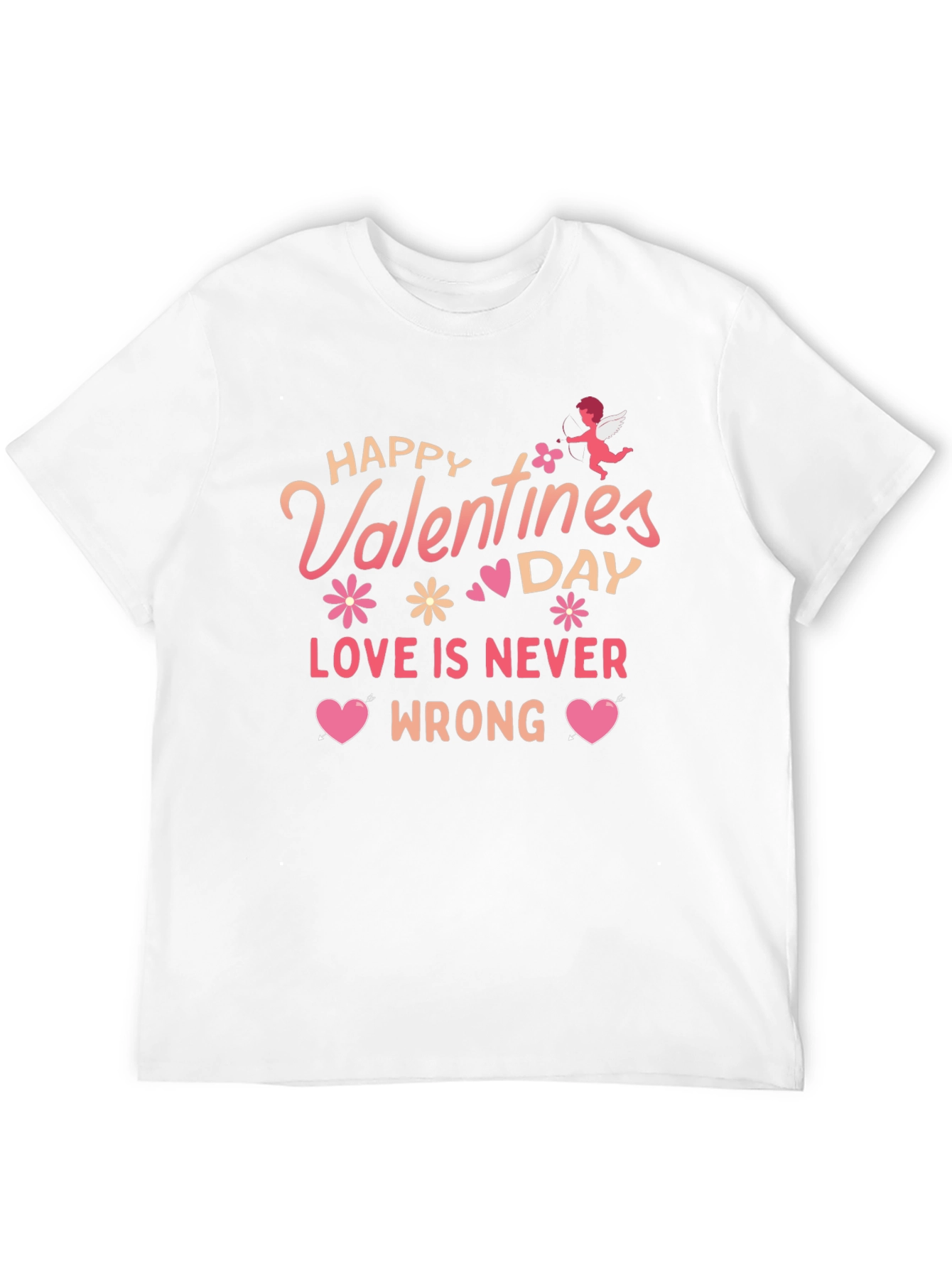 Valentines Day T-shirt: Love Is Never Wrong