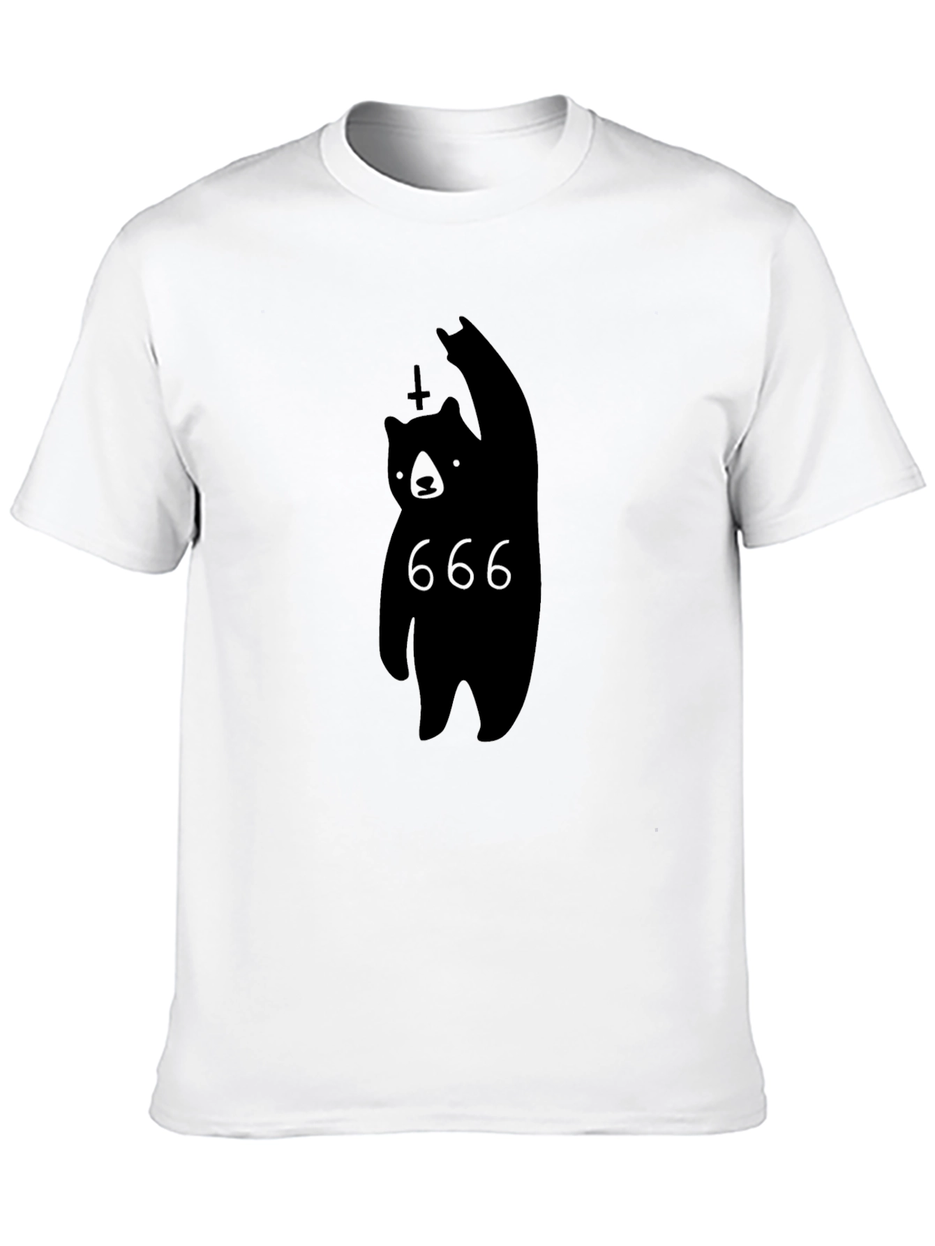 Black Bear 666 Graphic Tee