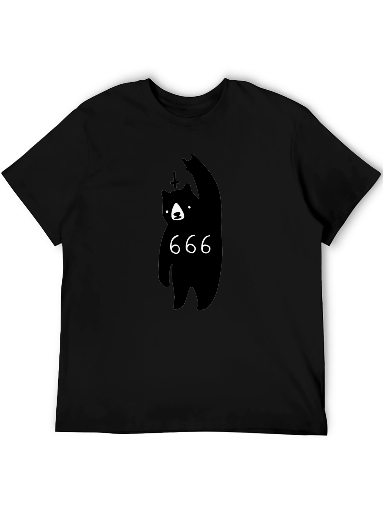 Black Bear 666 Graphic Tee