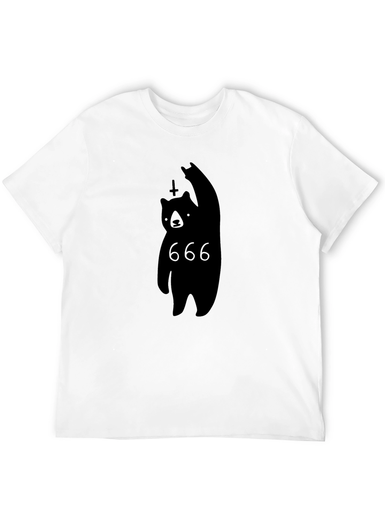 Black Bear 666 Graphic Tee