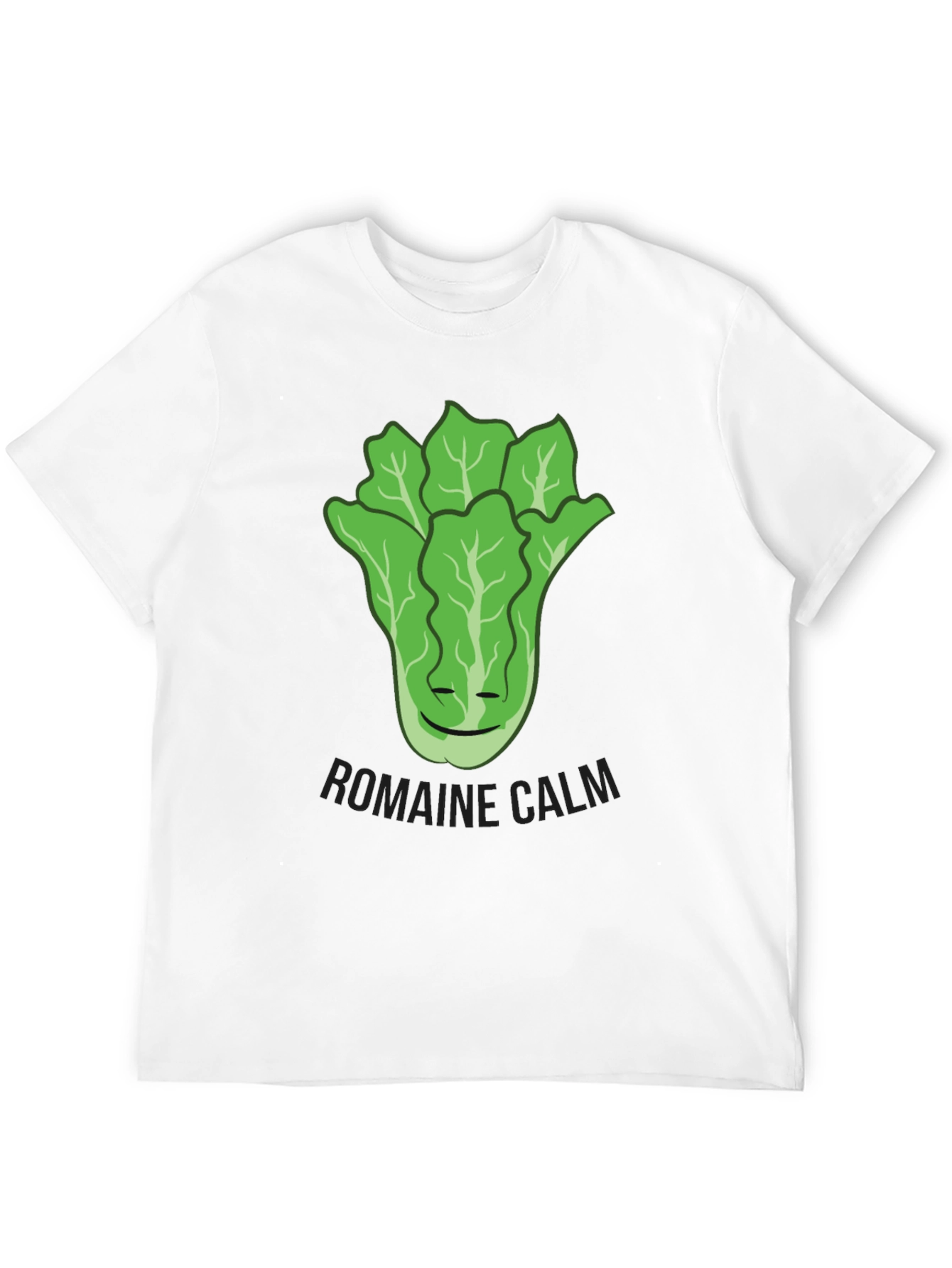 Romaine Calm T-Shirt - Funny Food Pun Tee