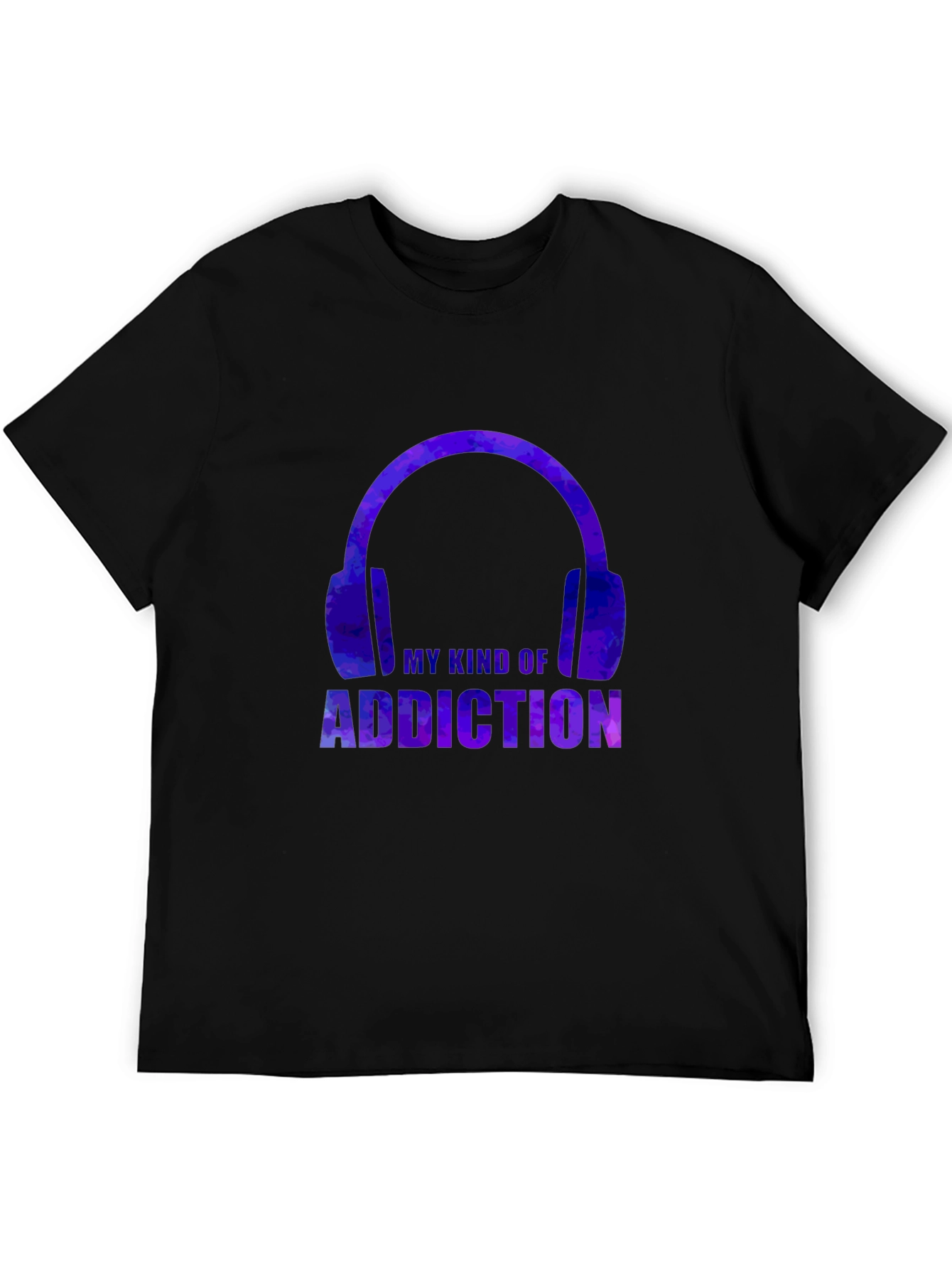My Kind Of Addiction T-Shirt - Headphones Design