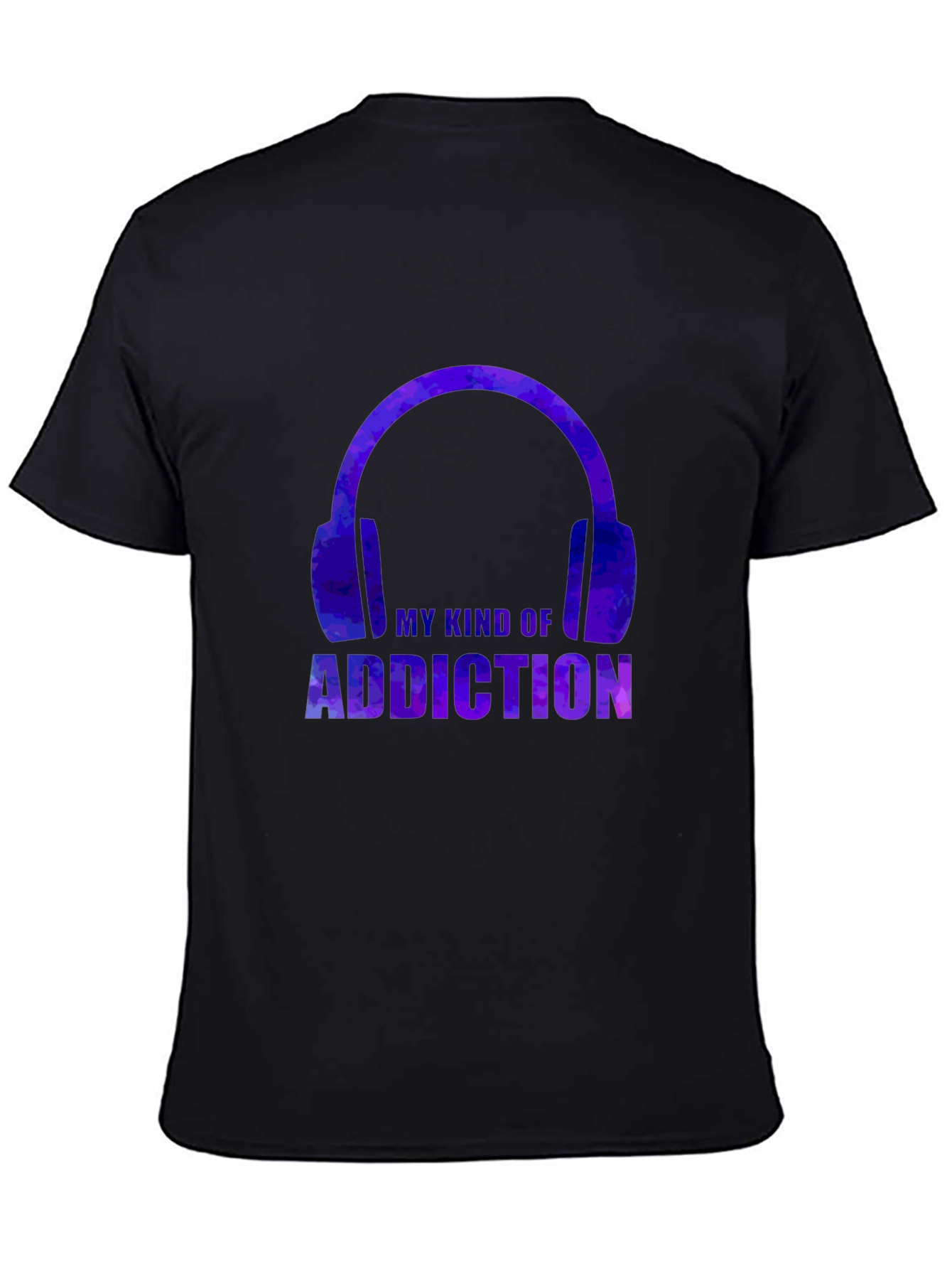 My Kind Of Addiction T-Shirt - Headphones Design