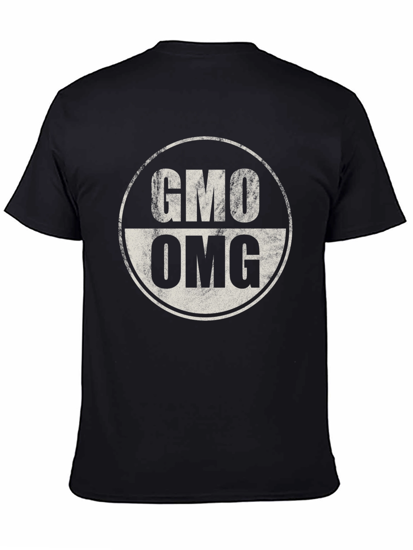 GMO OMG Graphic Tee - Black Cotton T-Shirt
