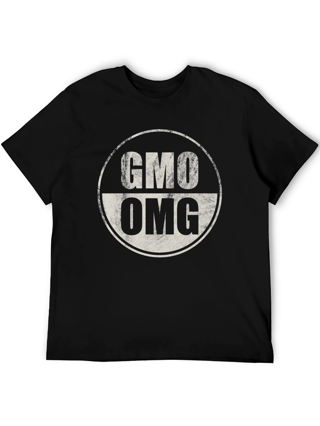 GMO OMG Graphic Tee - Black Cotton T-Shirt