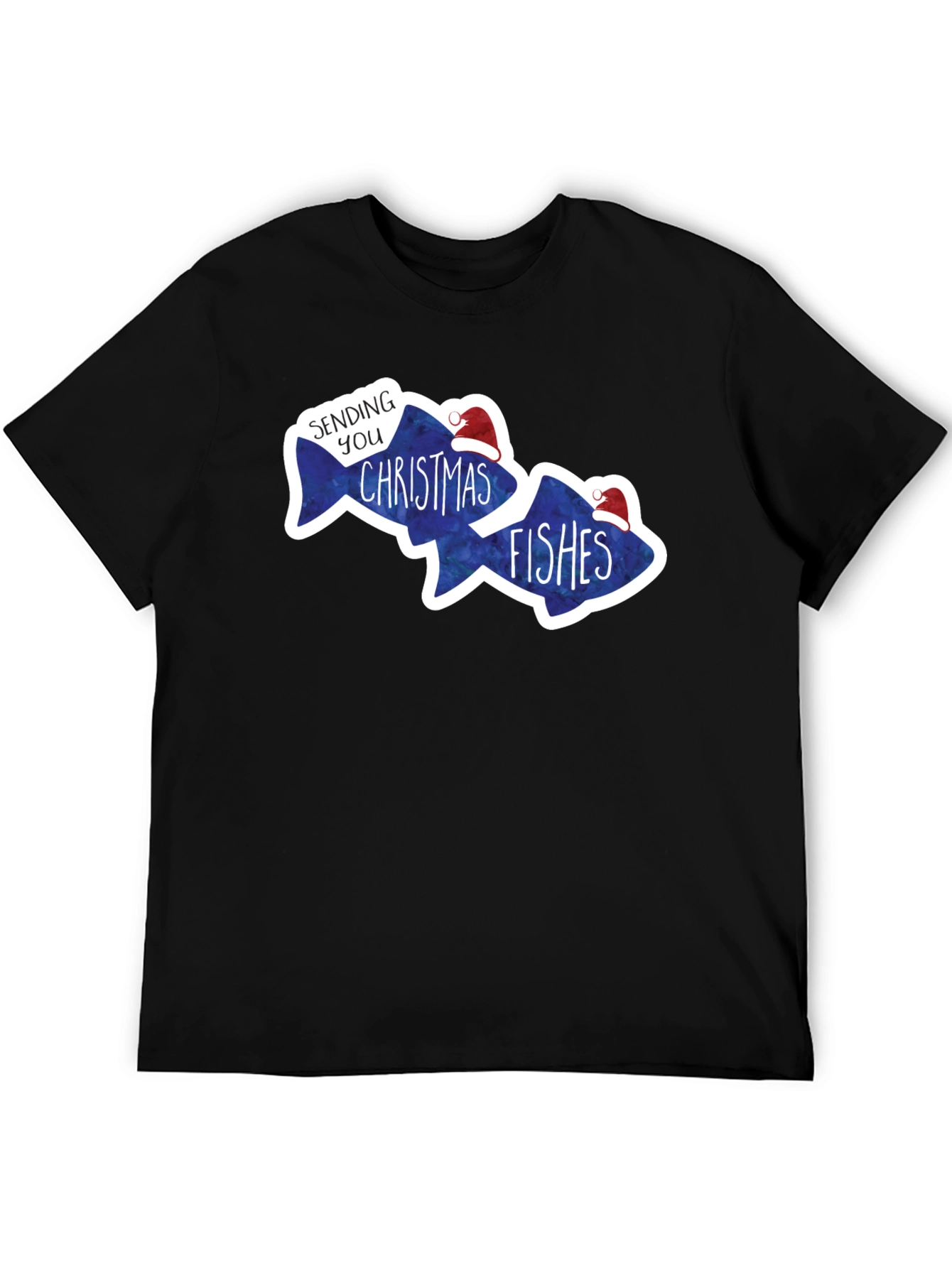 Sending You Christmas Fishes Graphic Tee