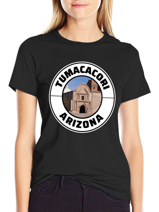 Tumacacori Arizona T-Shirt - Black Souvenir Tee