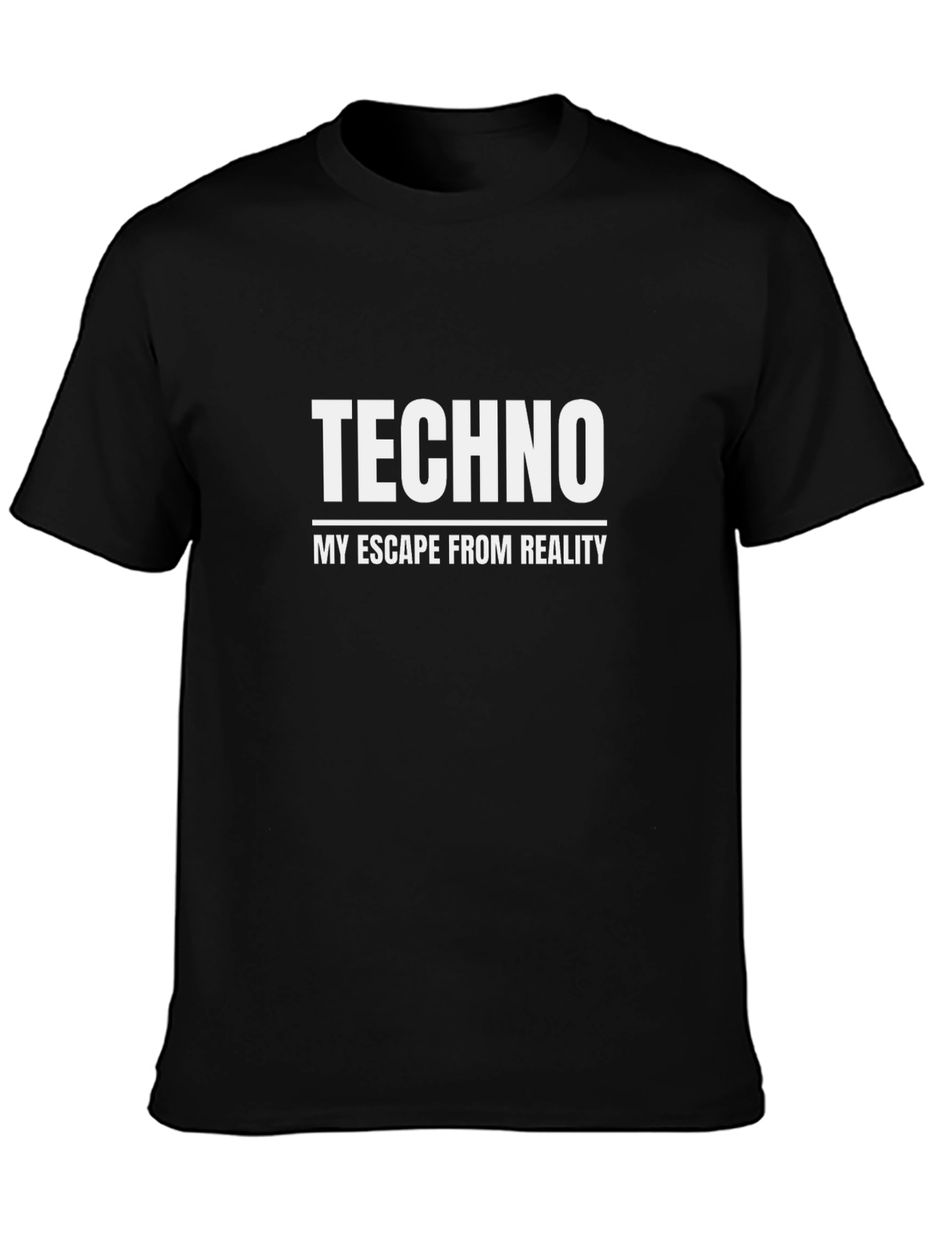 Techno Music T-Shirt: My Escape From Reality