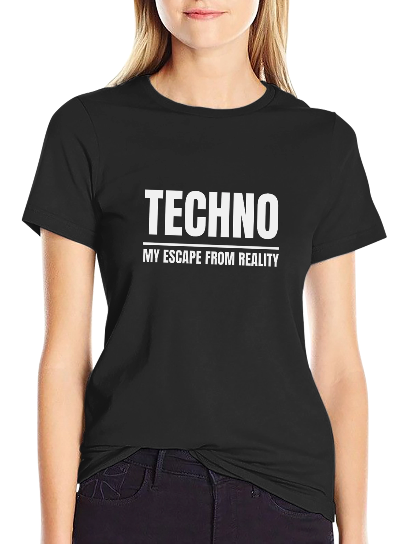 Techno Music T-Shirt: My Escape From Reality