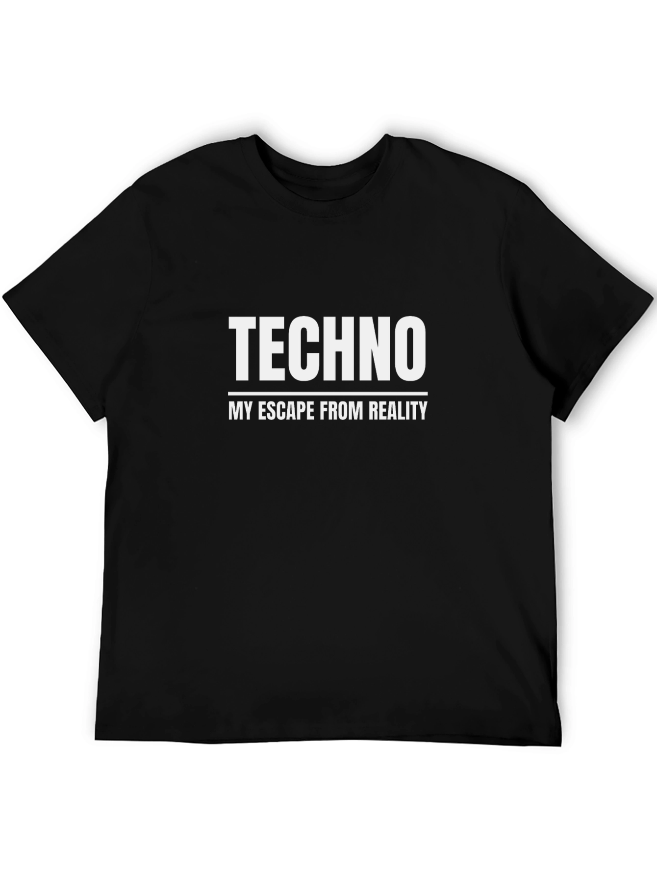 Techno Music T-Shirt: My Escape From Reality