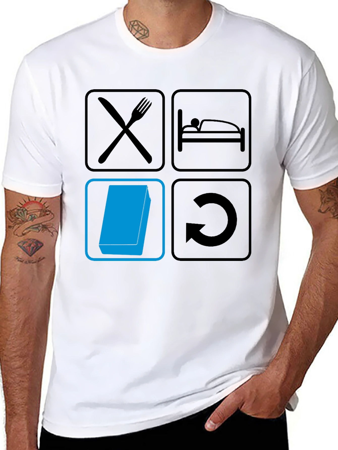 Eat Sleep Code Repeat T-Shirt
