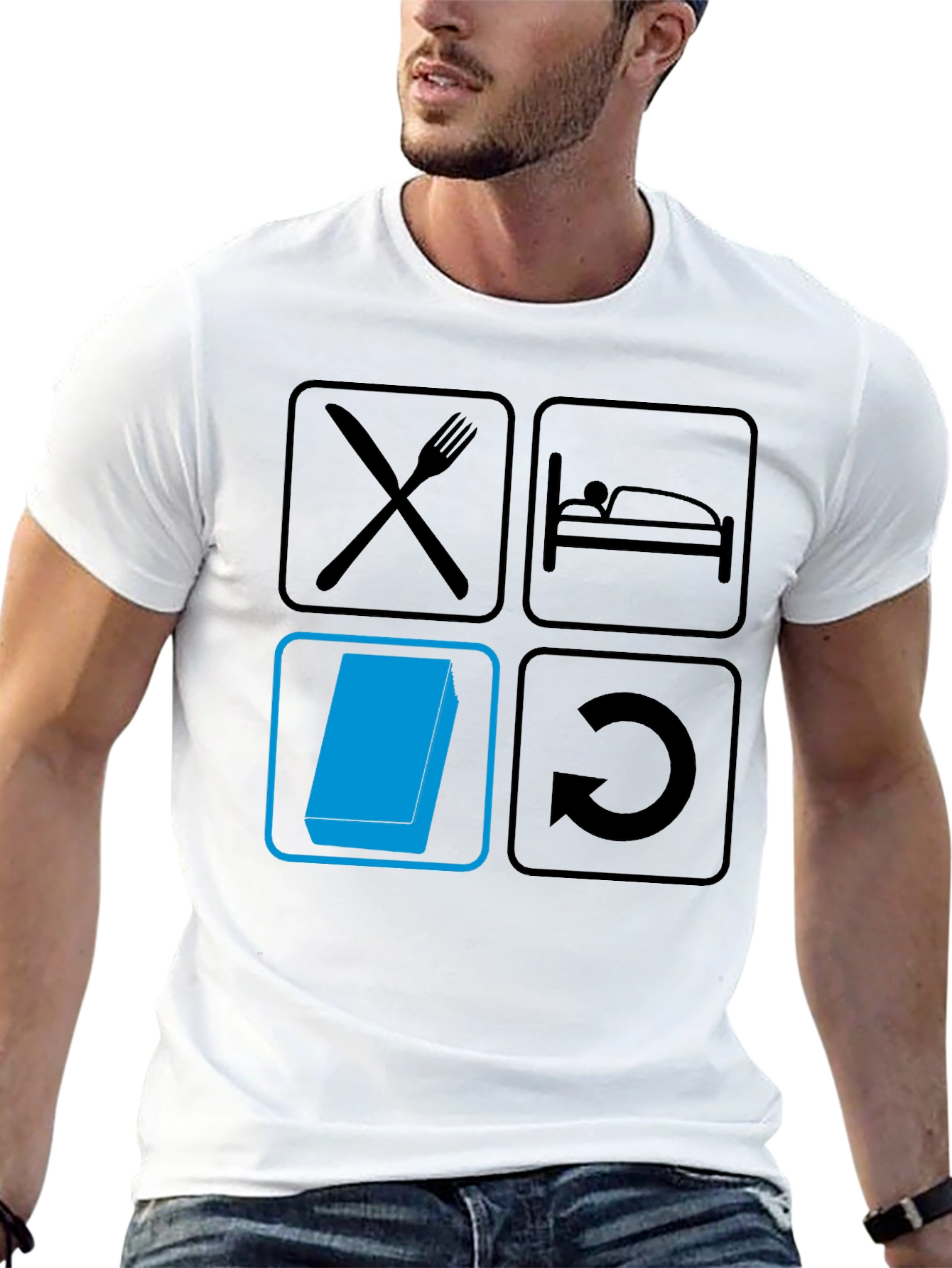 Eat Sleep Code Repeat T-Shirt