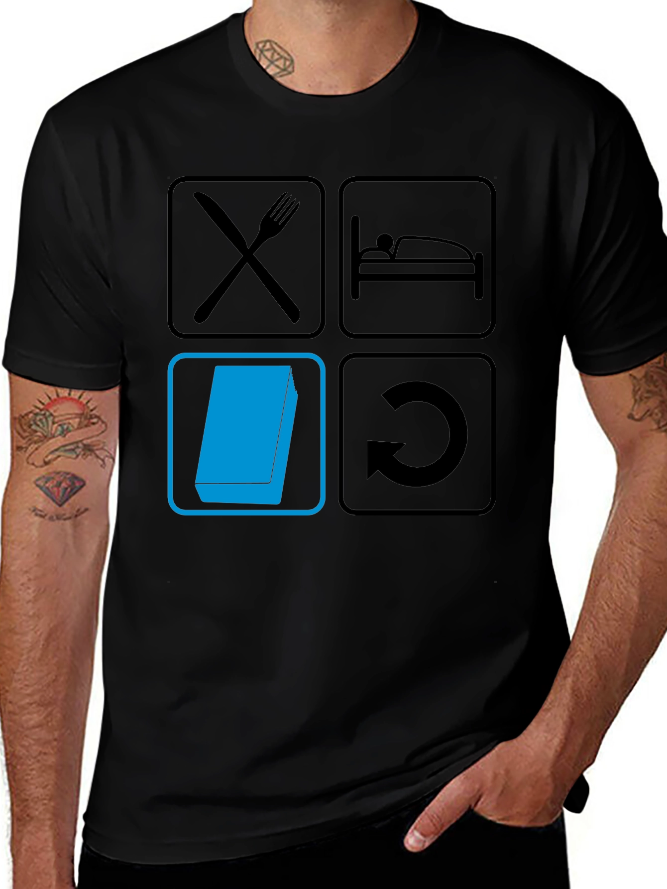 Eat Sleep Code Repeat T-Shirt
