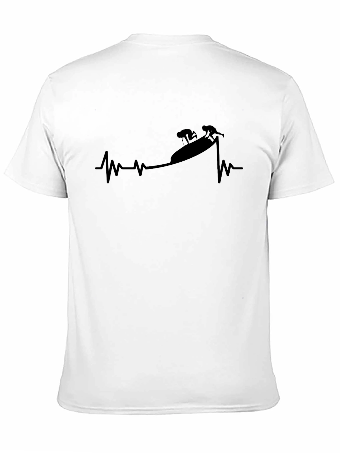 Cyclist Heartbeat Graphic T-Shirt