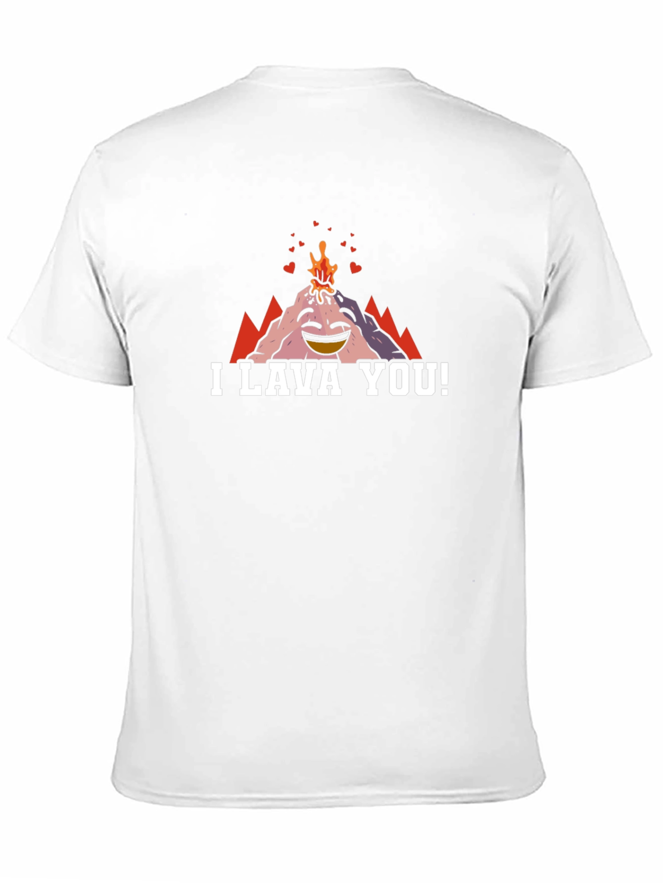 I Lava You Graphic Tee - Volcano Pun Shirt