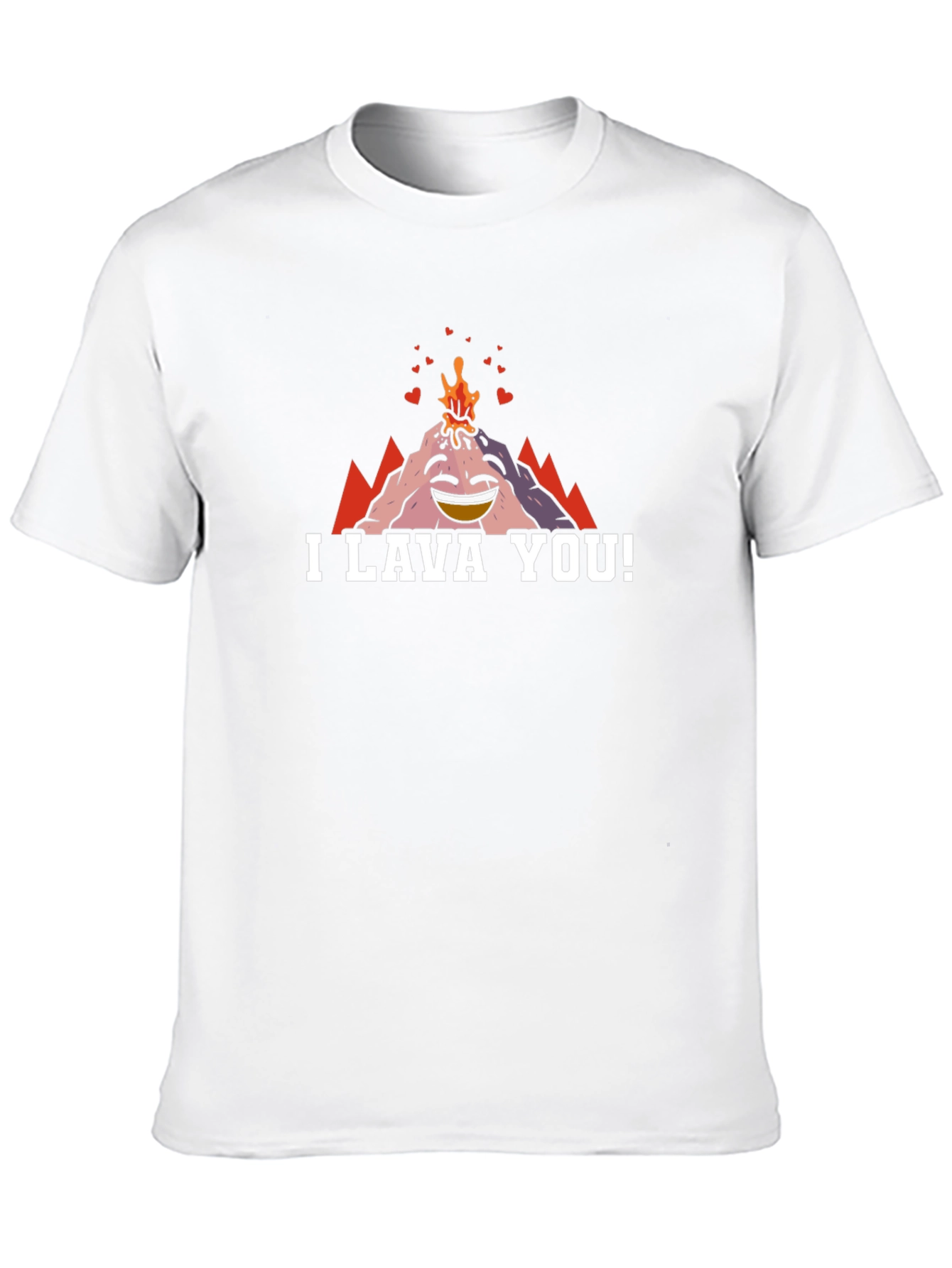 I Lava You Graphic Tee - Volcano Pun Shirt