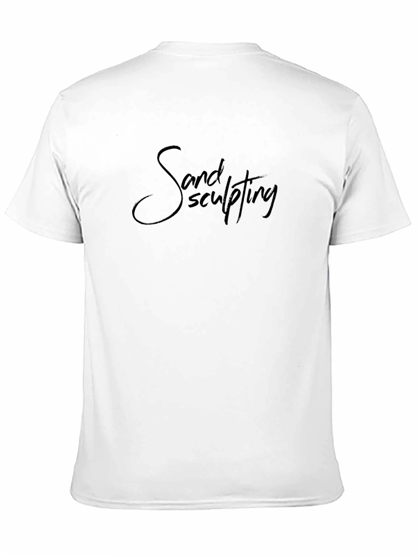Sand Sculpting Black T-Shirt