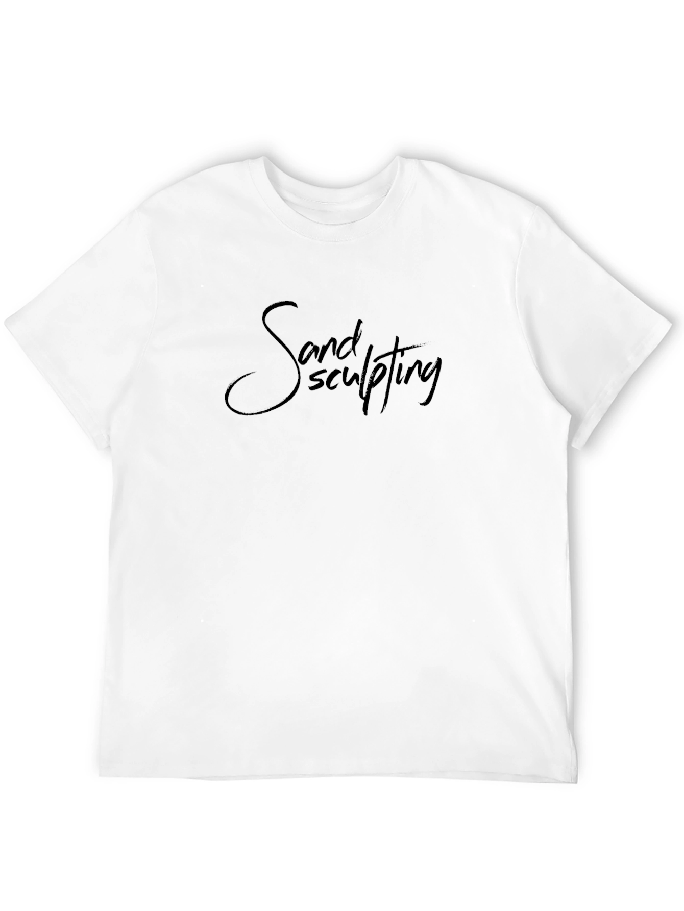 Sand Sculpting Black T-Shirt