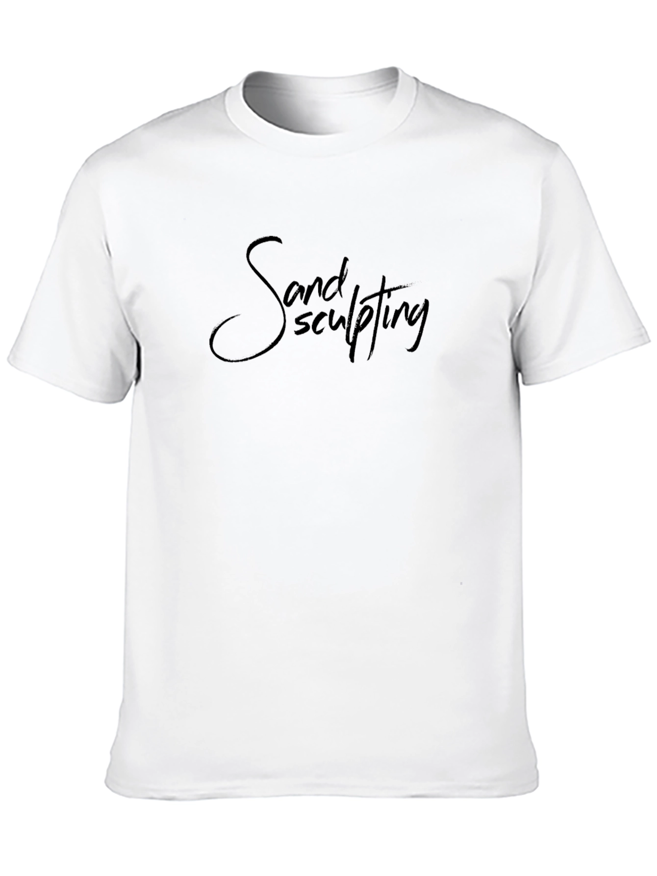 Sand Sculpting Black T-Shirt