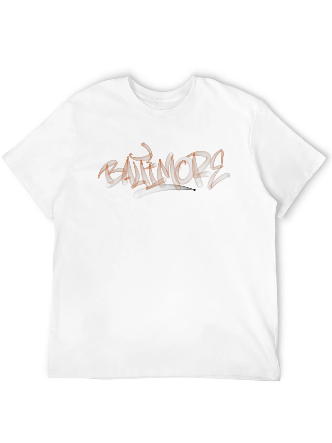 Baltimore Smoke Art Black T-Shirt