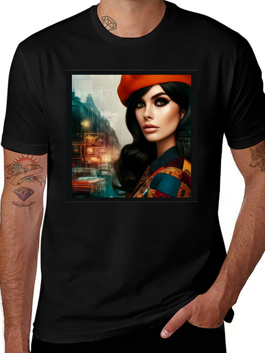 Retro Glam T-Shirt - Vintage Style Fashion