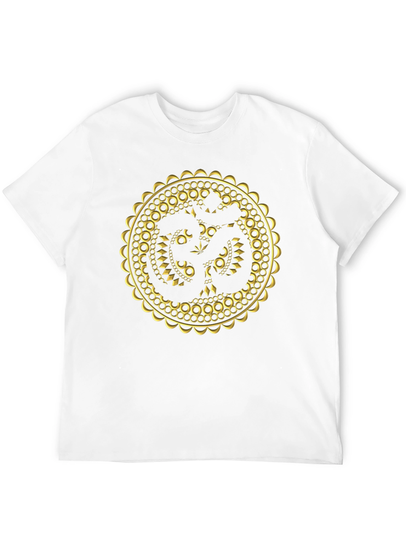 Om Mandala Graphic Black Tee