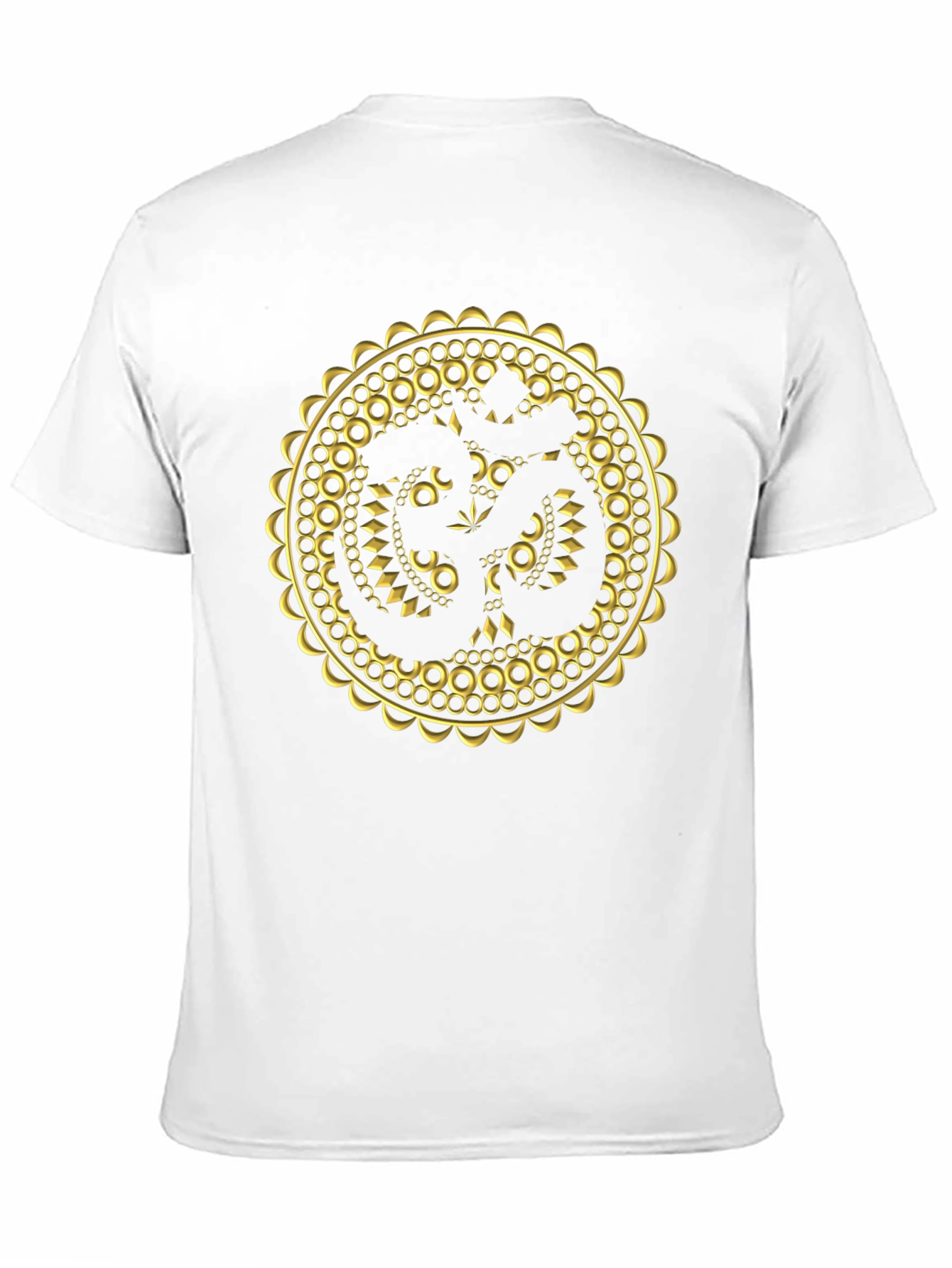 Om Mandala Graphic Black Tee