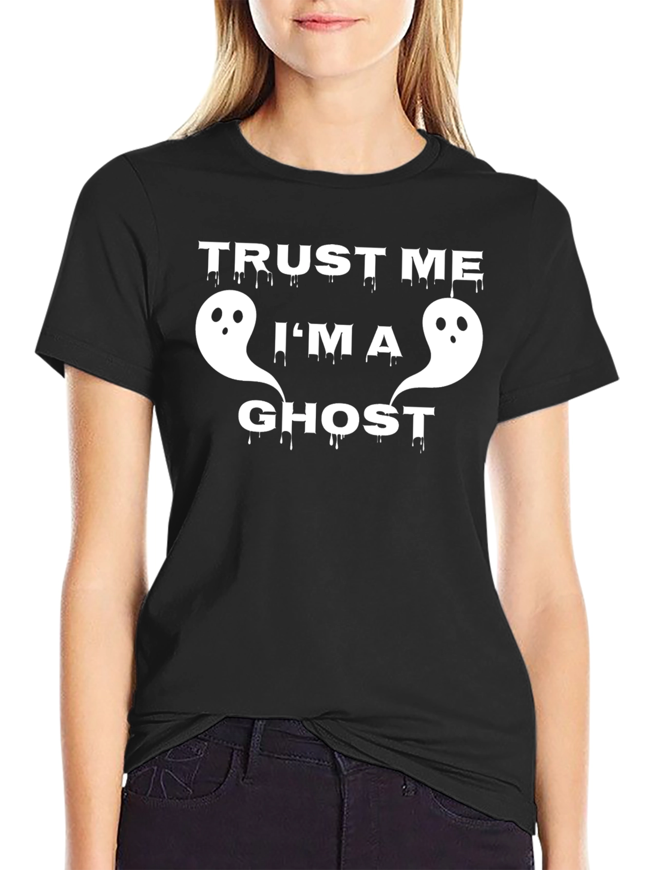 Trust Me Im A Ghost Funny Halloween T-Shirt