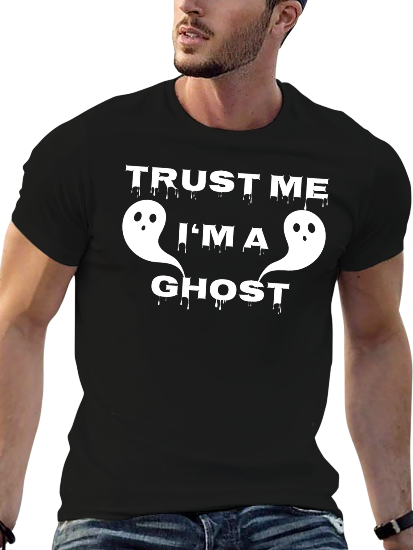 Trust Me Im A Ghost Funny Halloween T-Shirt