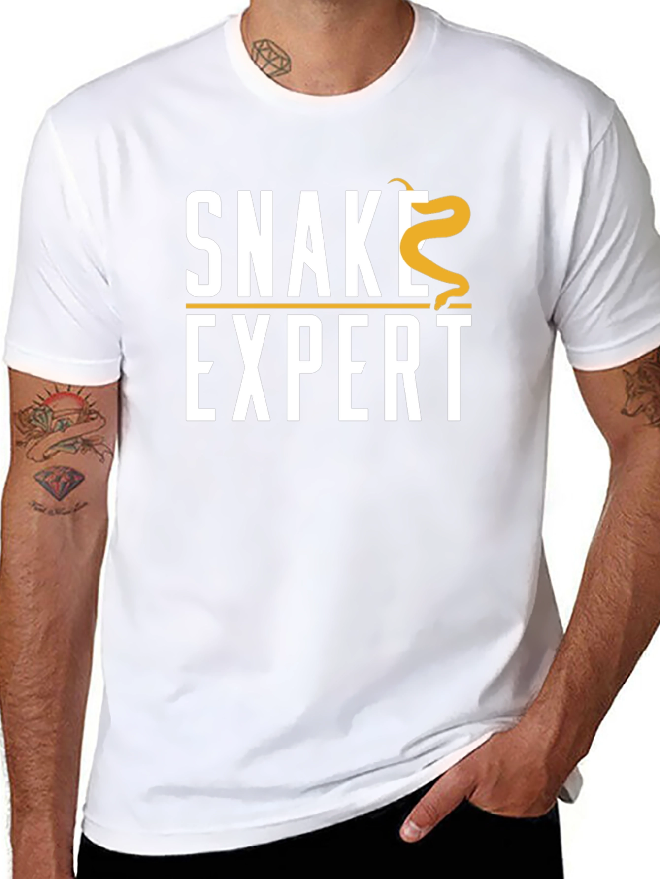 Snake Expert T-Shirt - Novelty Reptile Lover Tee