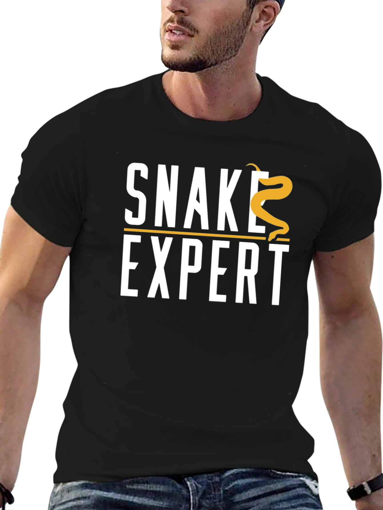 Snake Expert T-Shirt - Novelty Reptile Lover Tee