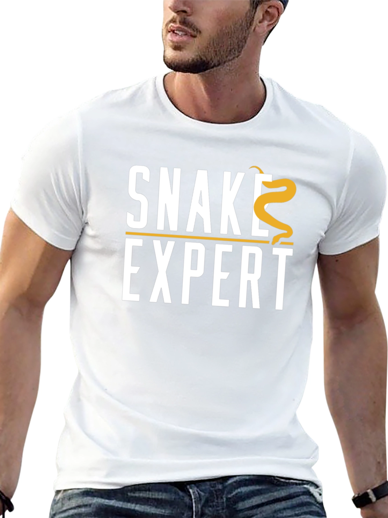 Snake Expert T-Shirt - Novelty Reptile Lover Tee