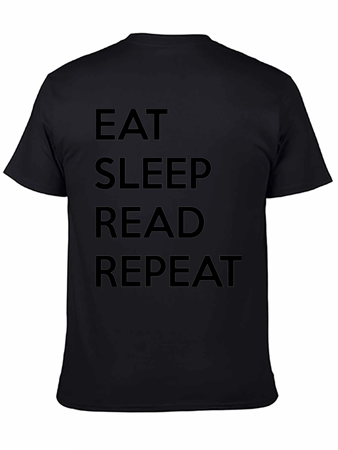 Eat Sleep Read Repeat Graphic Tee