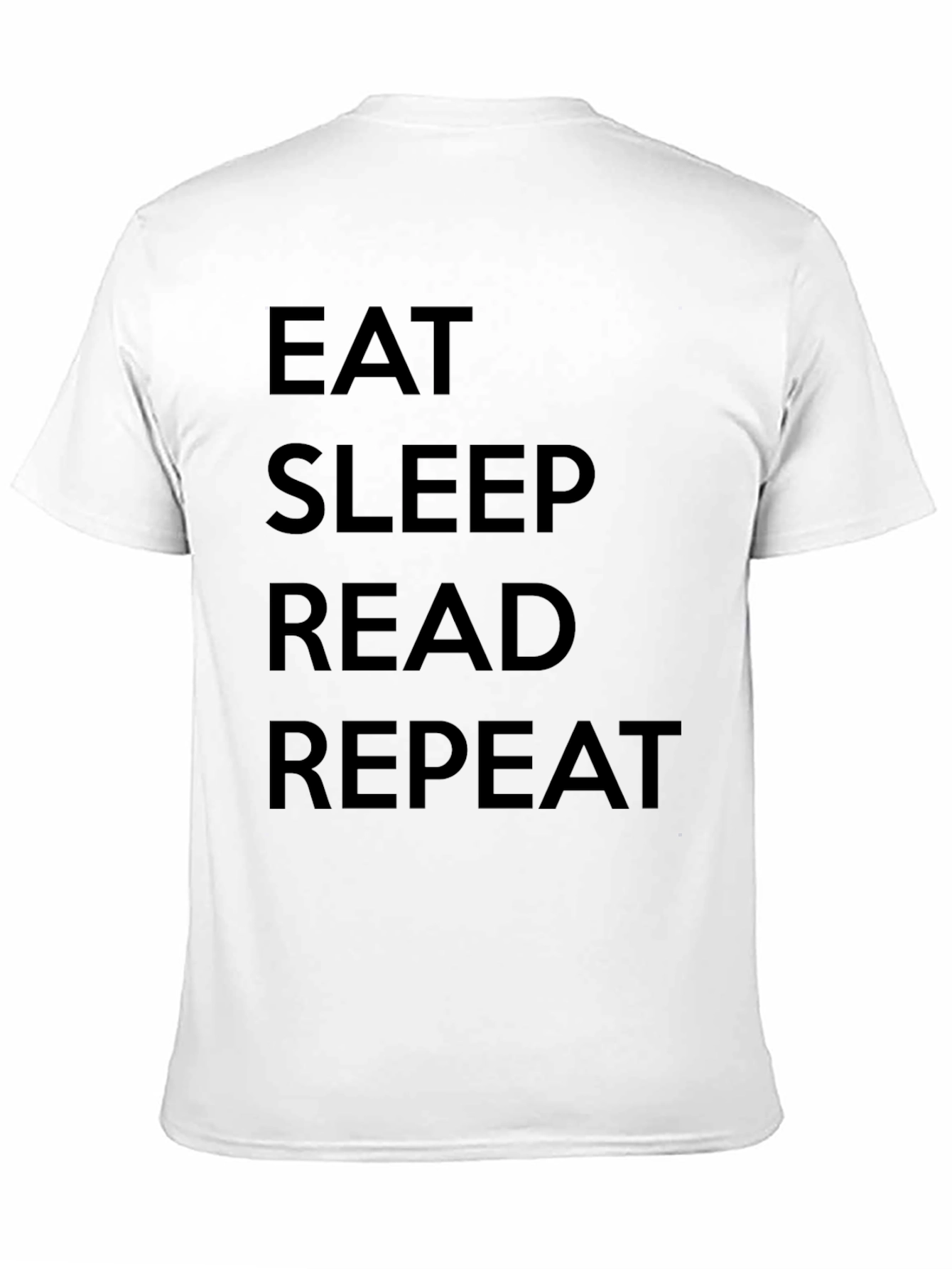 Eat Sleep Read Repeat Graphic Tee