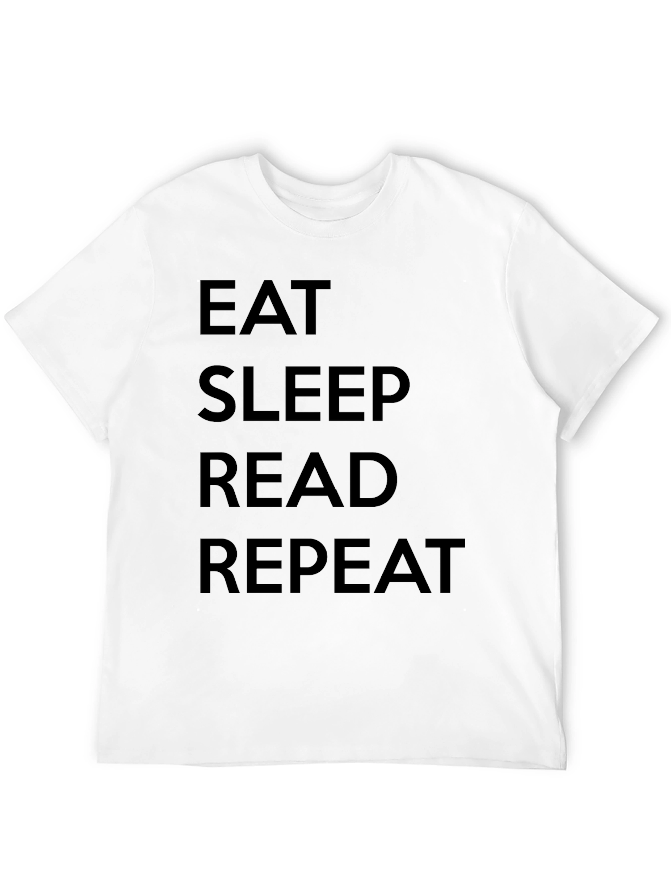 Eat Sleep Read Repeat Graphic Tee