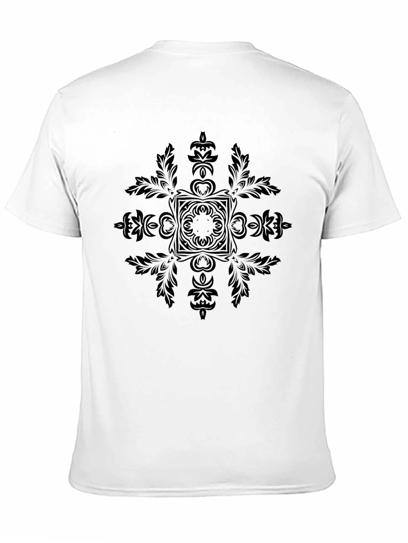 Elegant Black Graphic Tee - Stylish & Comfortable