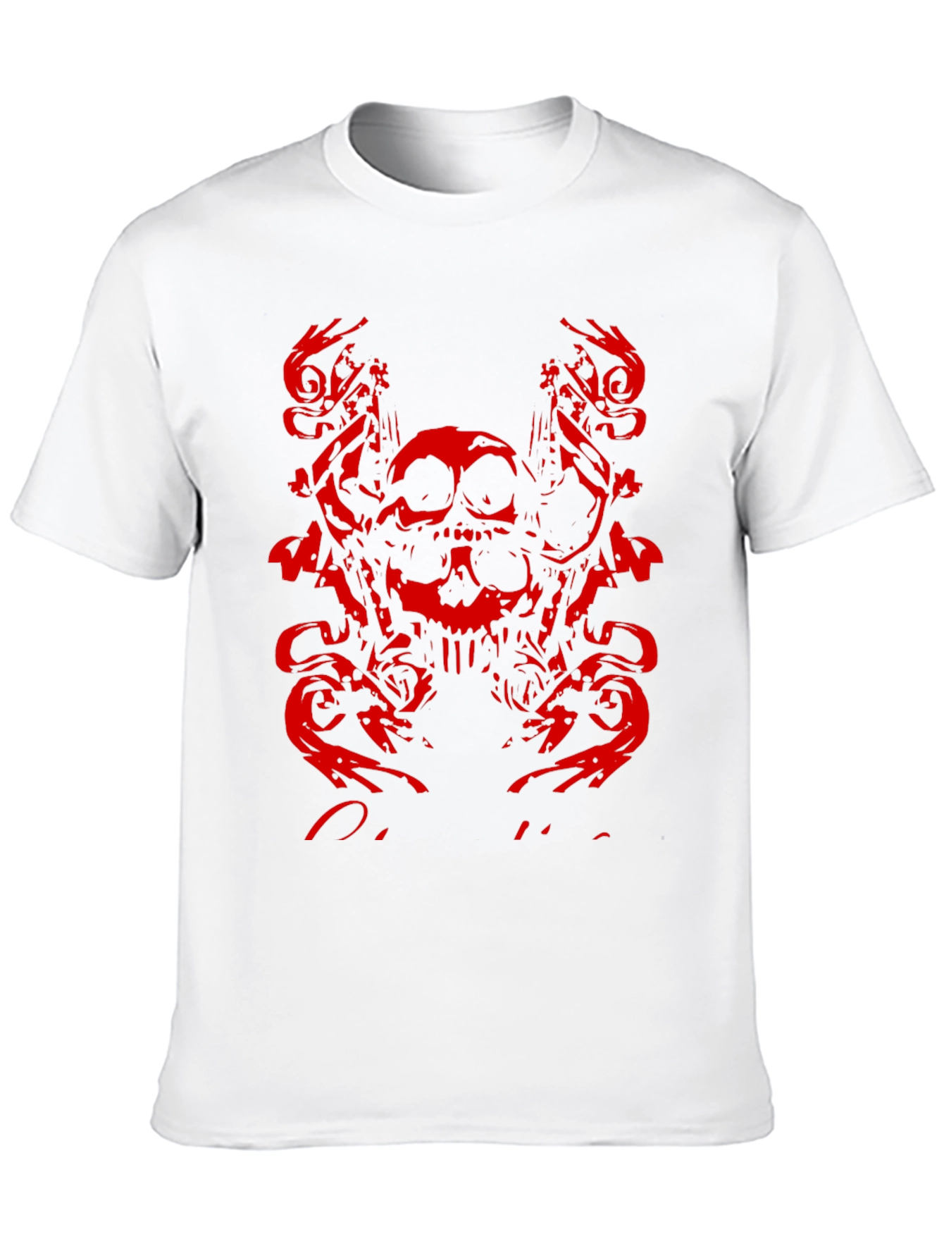 Skull Graphic T-Shirt - Edgy Design