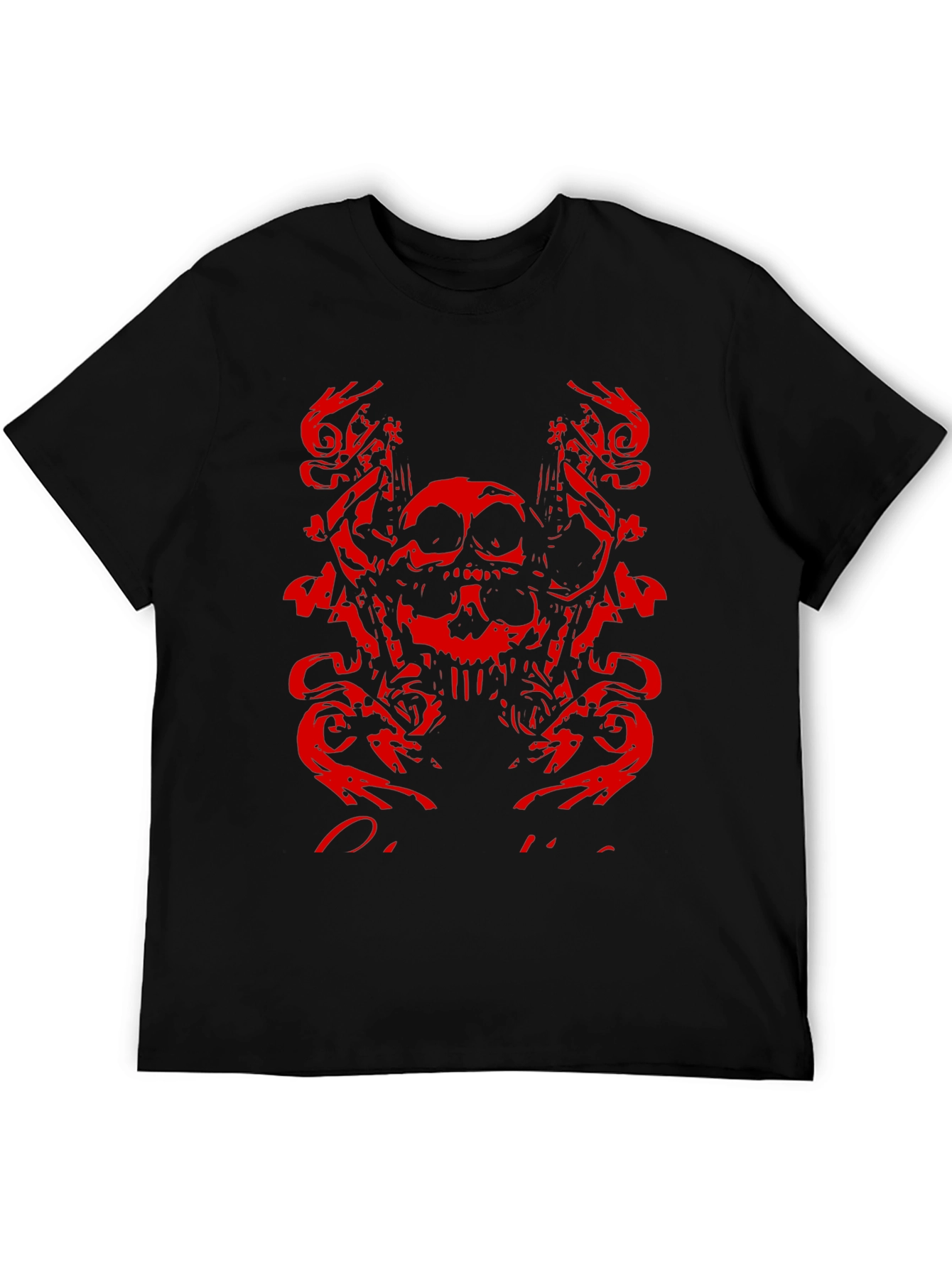 Skull Graphic T-Shirt - Edgy Design