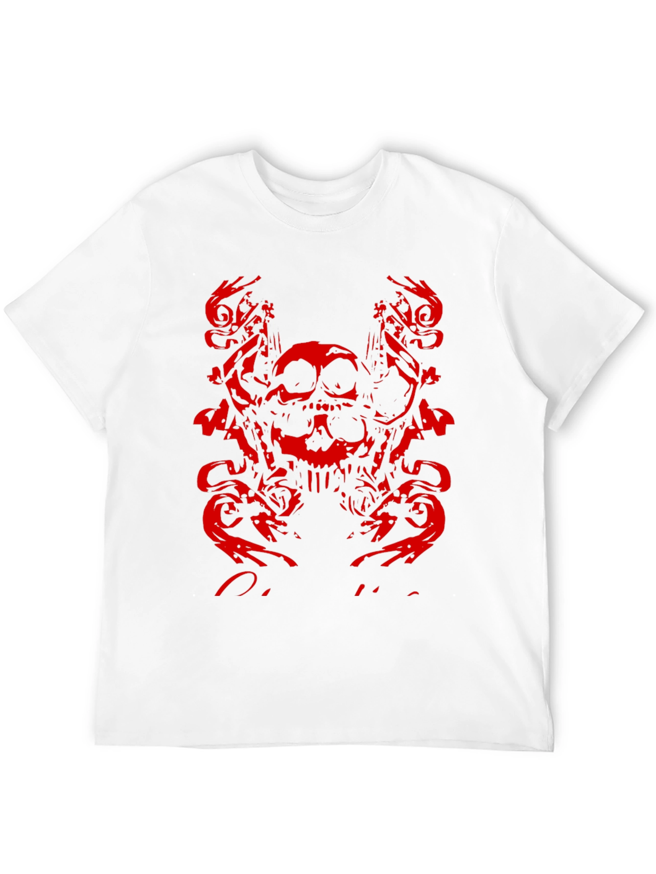 Skull Graphic T-Shirt - Edgy Design