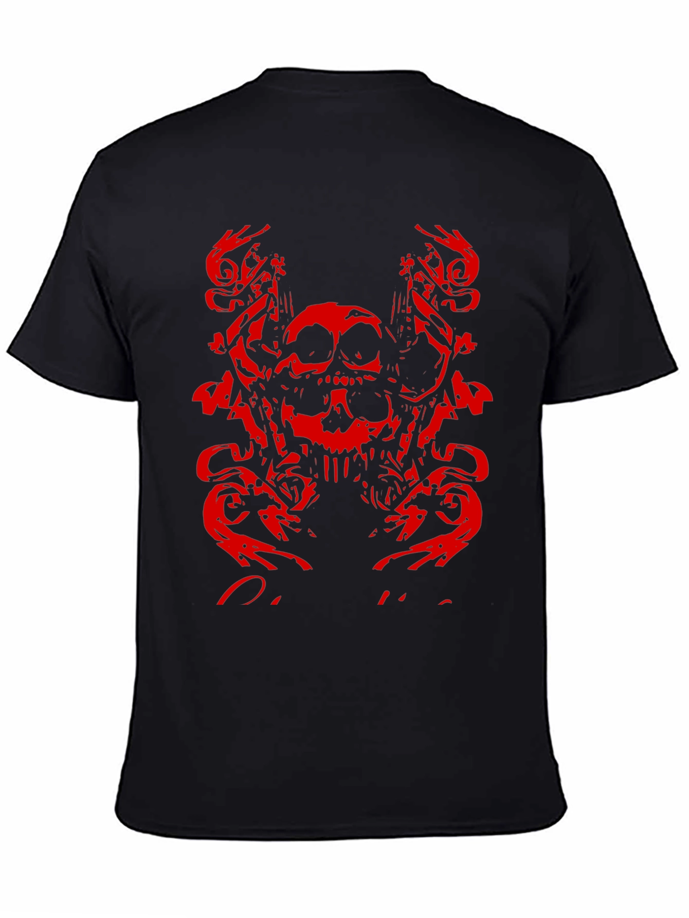Skull Graphic T-Shirt - Edgy Design