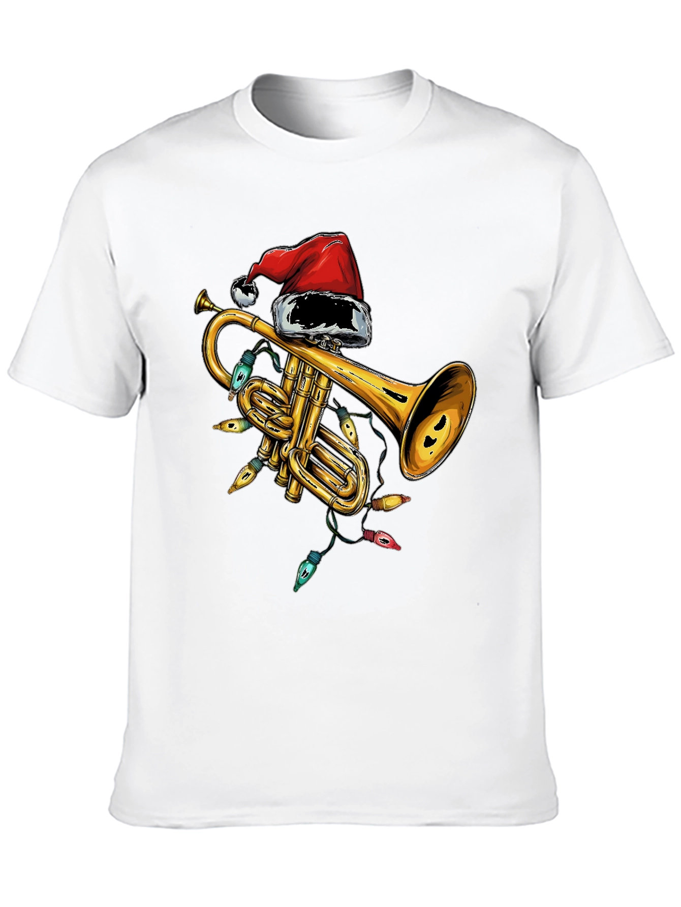Christmas Trumpet T-Shirt - Holiday Music Tee