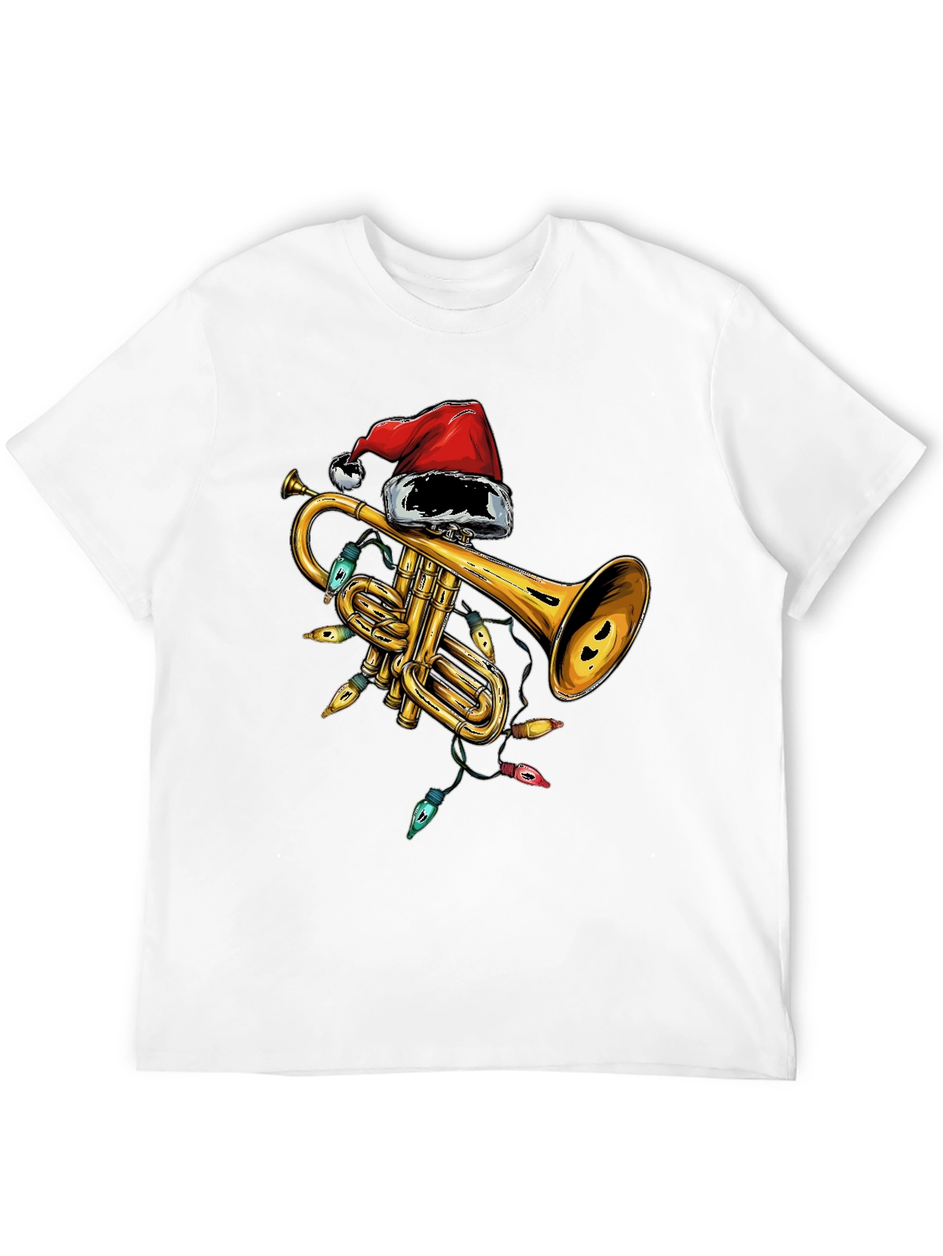 Christmas Trumpet T-Shirt - Holiday Music Tee