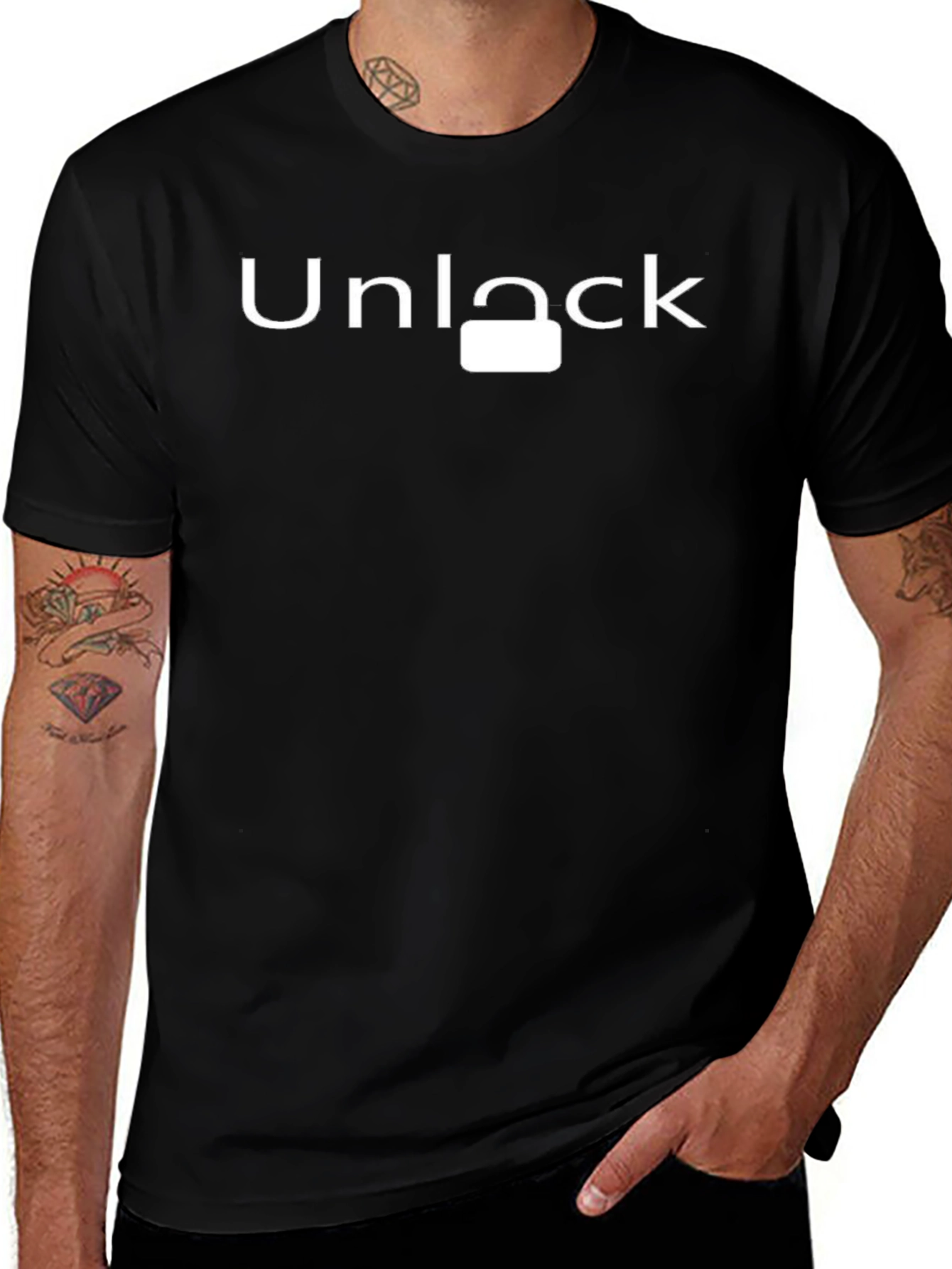 Unlock Graphic T-Shirt - Cool Trendy Tee