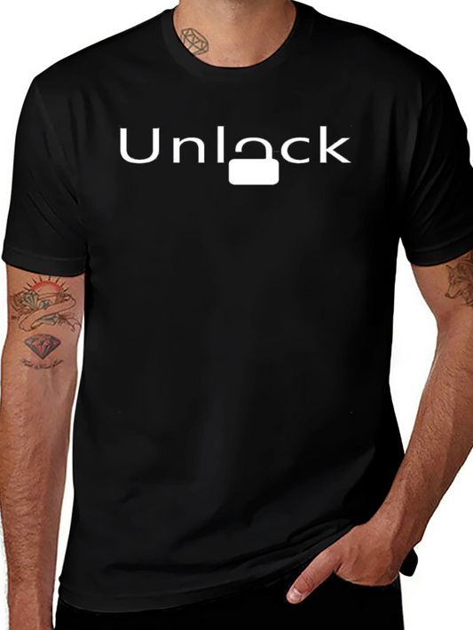 Unlock Graphic T-Shirt - Cool Trendy Tee