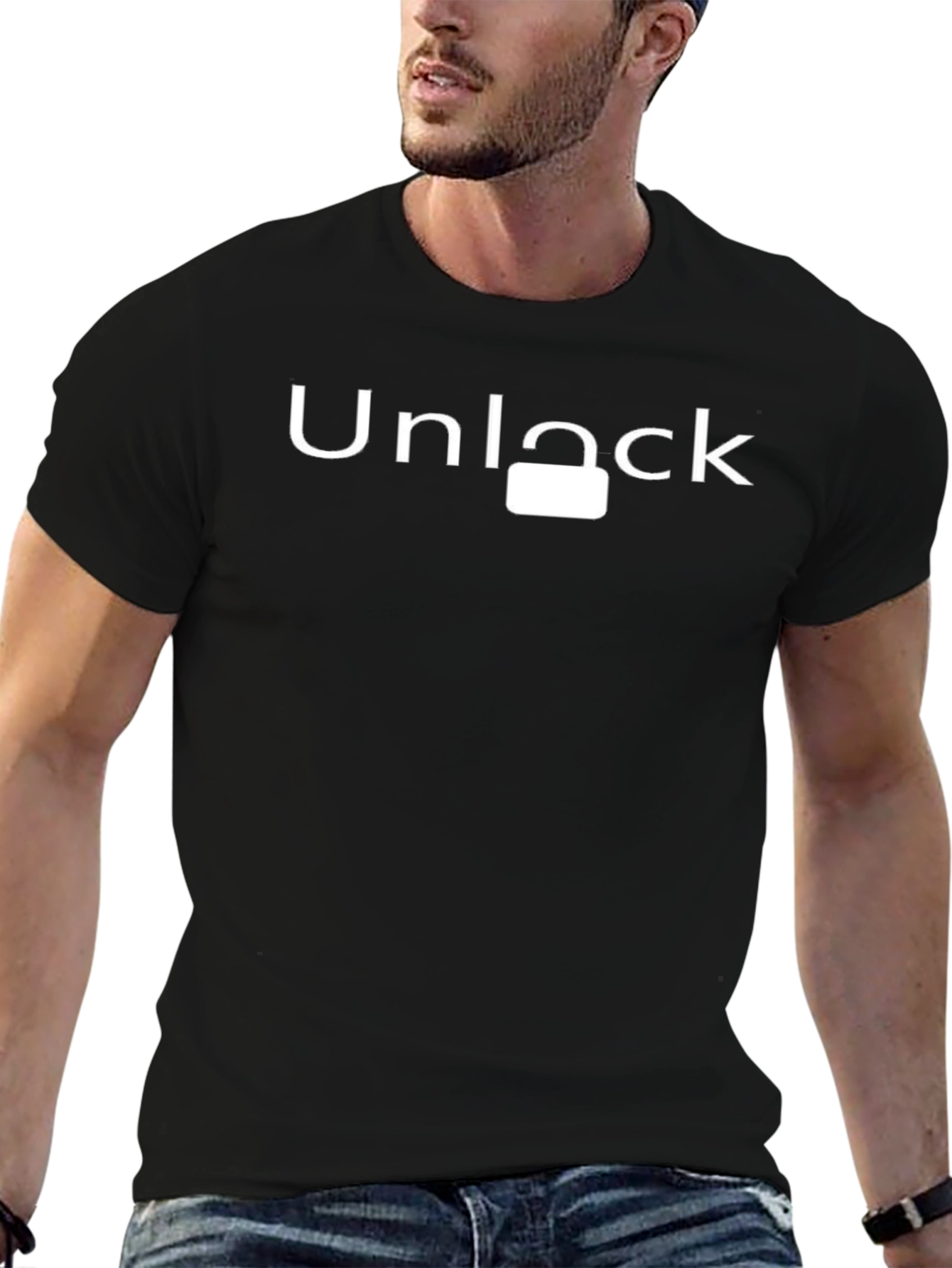 Unlock Graphic T-Shirt - Cool Trendy Tee