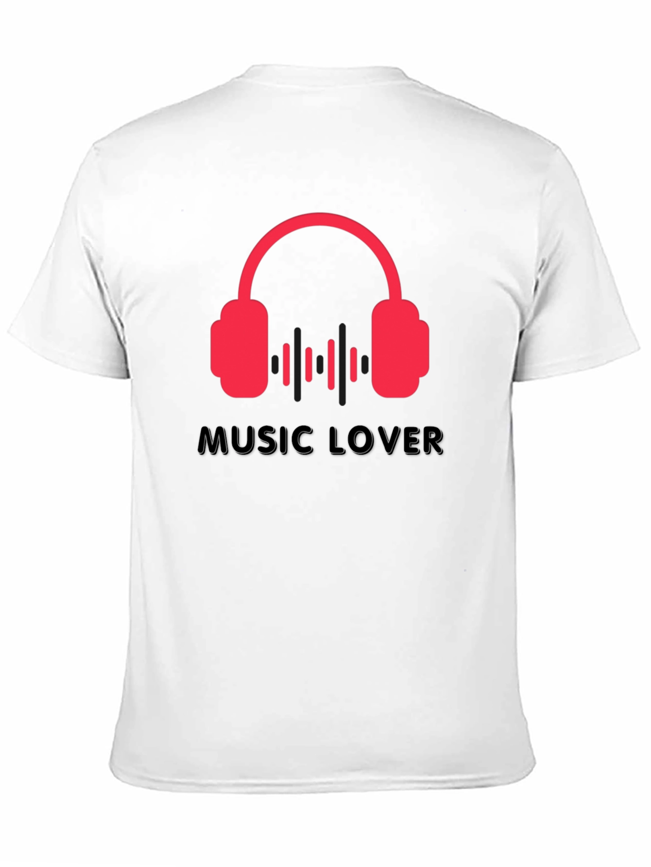 Music Lover Black T-Shirt