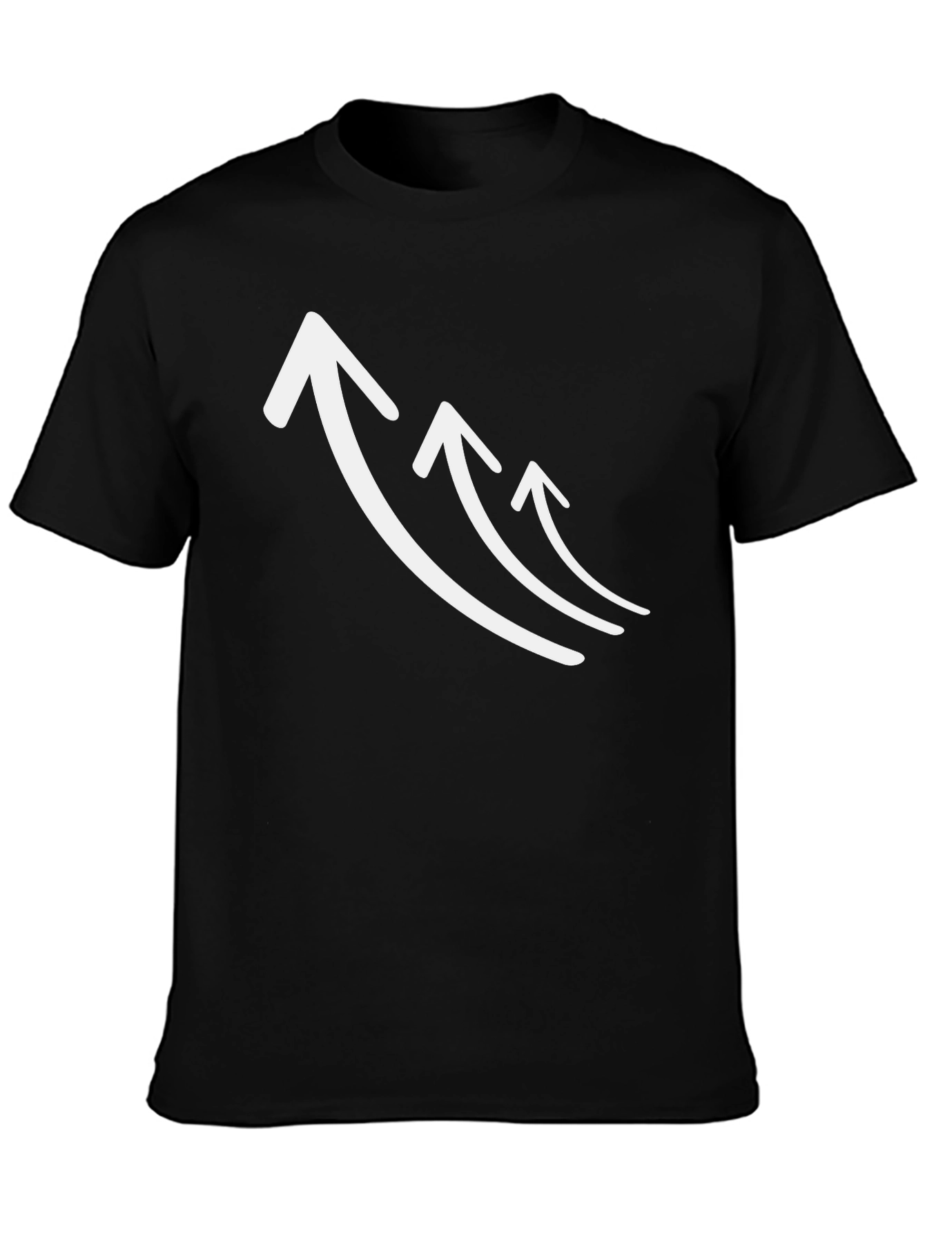 Ascending Arrows Graphic Tee - Modern Style