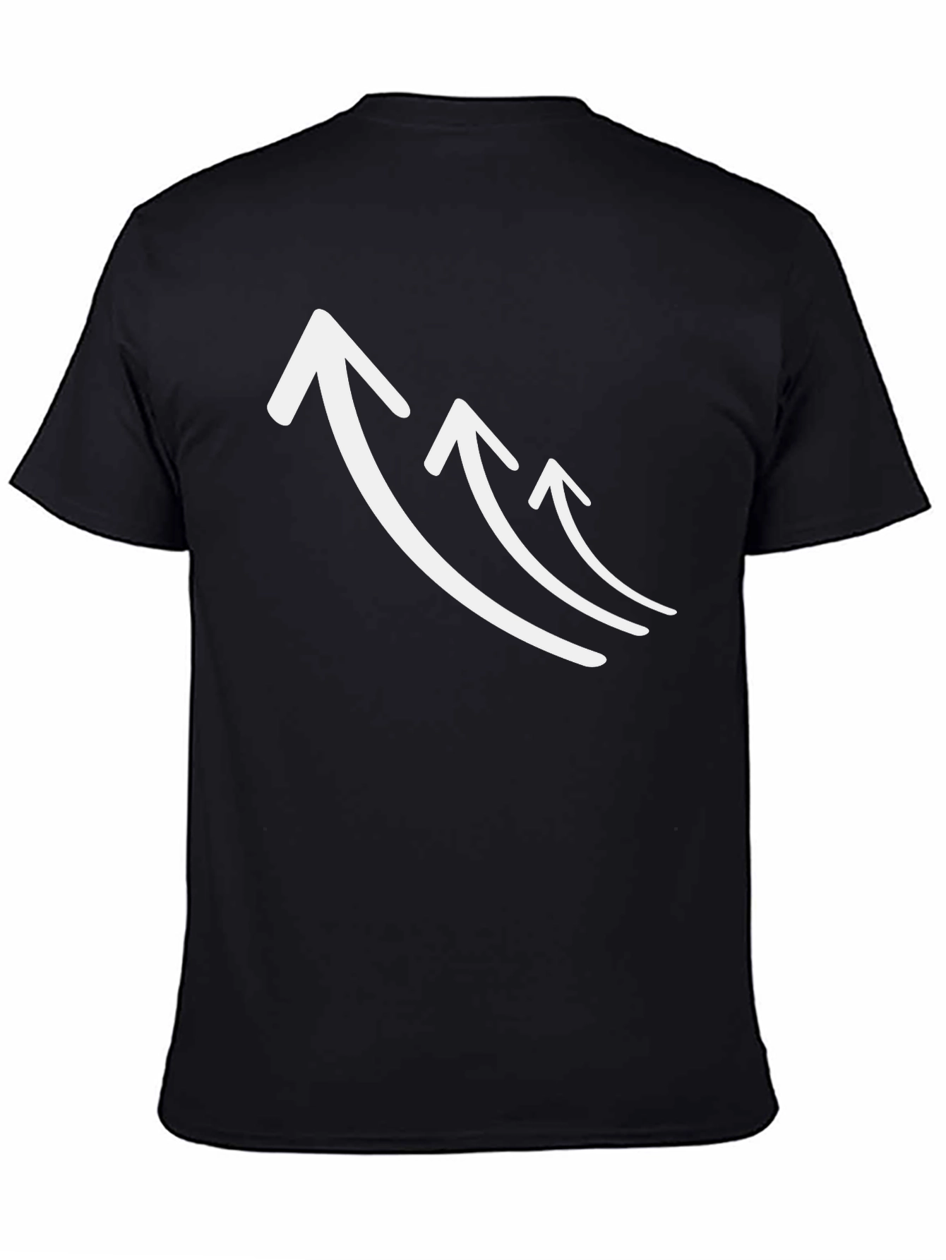 Ascending Arrows Graphic Tee - Modern Style